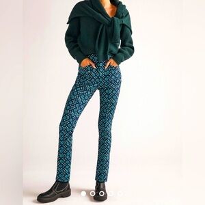 Anthropologie Maeve Slim Ponte Pants